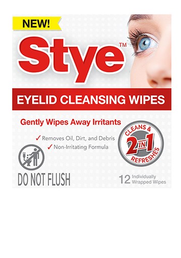 Stye Eyelid Cleansing Wipes 